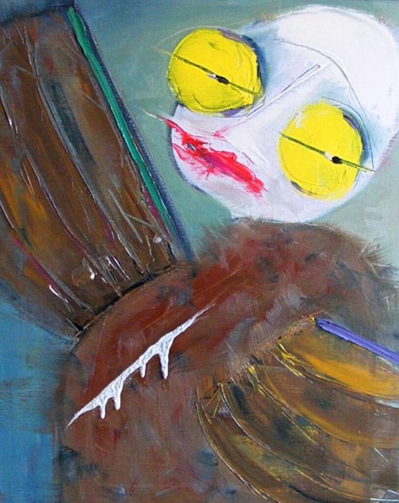 Cut – Oil on canvas 60×80