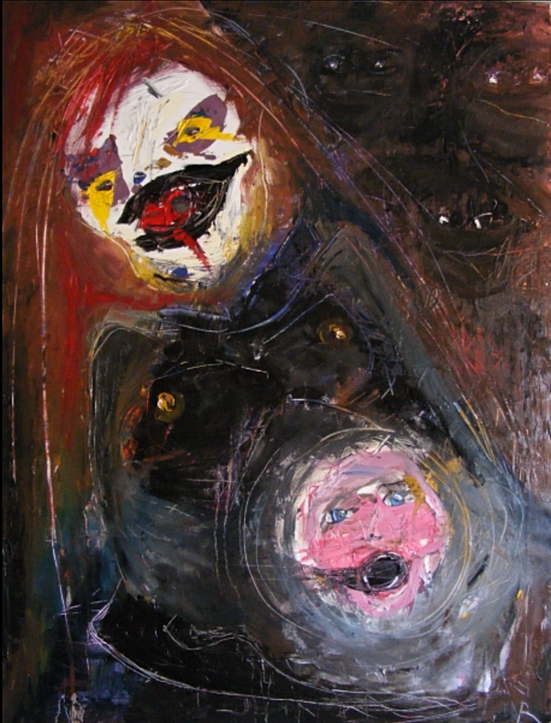 Dad’s lover -oil on canvas 60×80