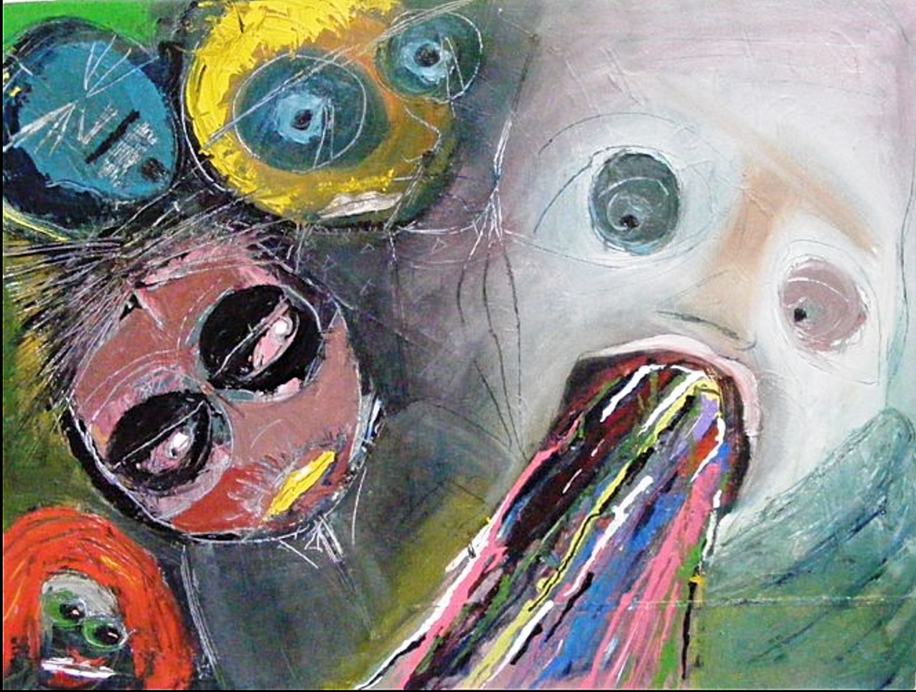 Meeting – Oil on canvas 60×80