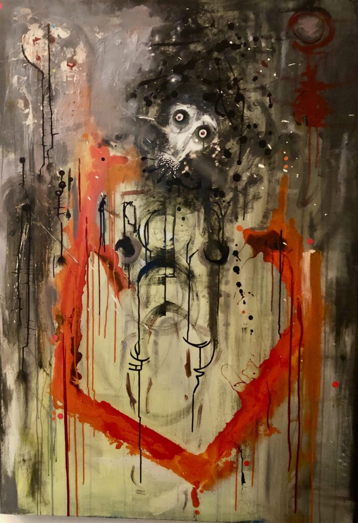 A day in the future – acrylic on canvas 100×140