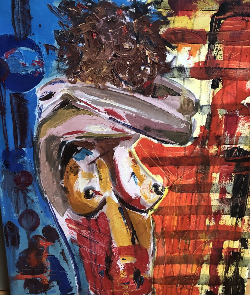 Model II – Oil on canvas