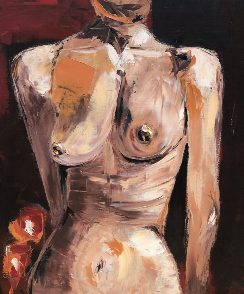 Model 1 – Oil on canvas