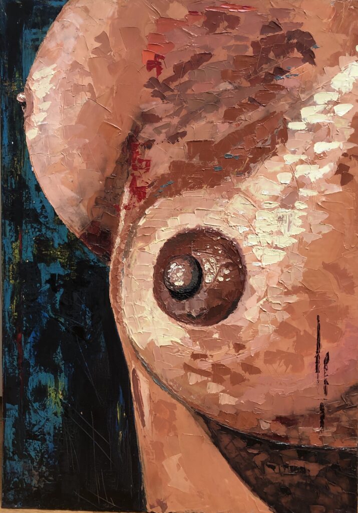 Breast – 80×100 – Oil on canvas
