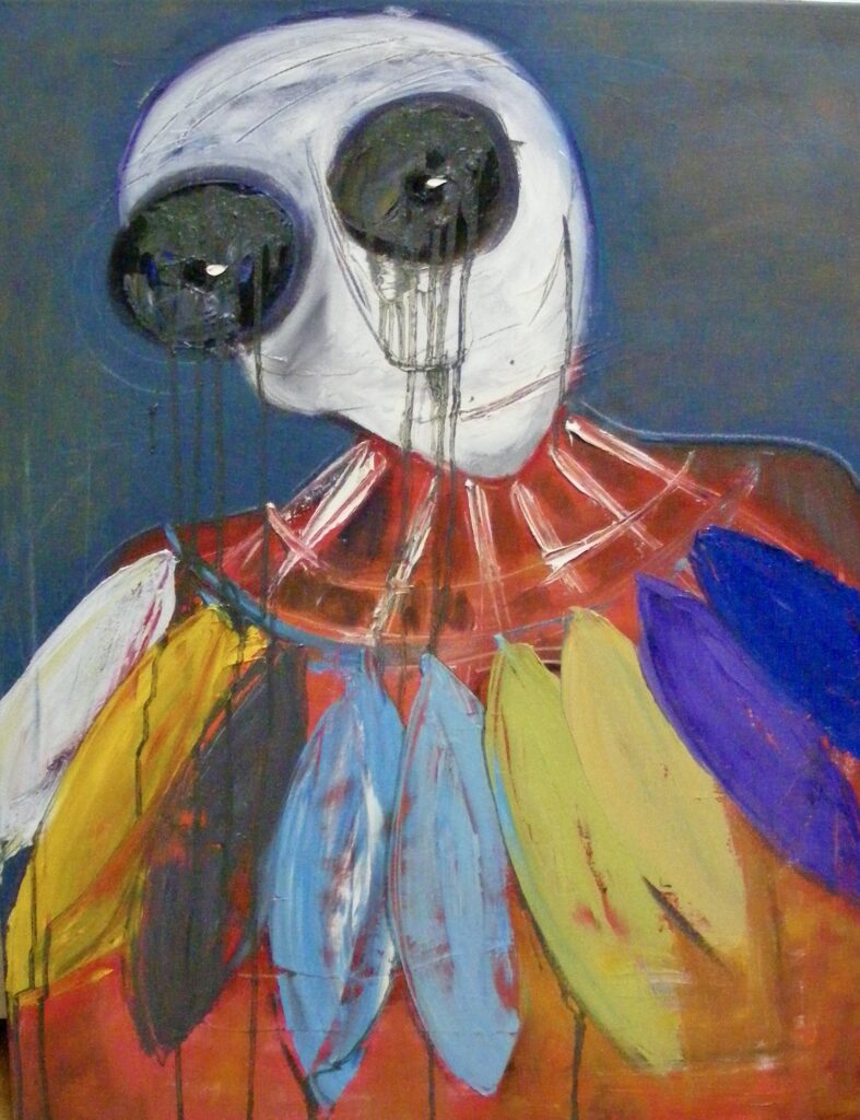shuttlecock -Oil on canvas 70×90